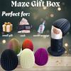 Money Maze Puzzle Gift Box with Surprise Hidden Cash & Treasure - Plastic Puzzle Box Suitable for Easter, Birthday Party Favors