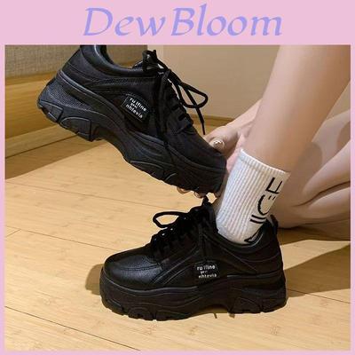 Dad Shoes Spring Fashion Sneakers With Pu Upper And Breathable Mesh For Women