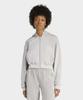 Essentials French Terry Crop Zipper Hoodie - Grey / Ke3219