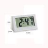 Cute Mini Digital Clock Portable Table Clock Battery Operated LED Clock Electronic Small Desktop Clock for Student/Car/Bedroom