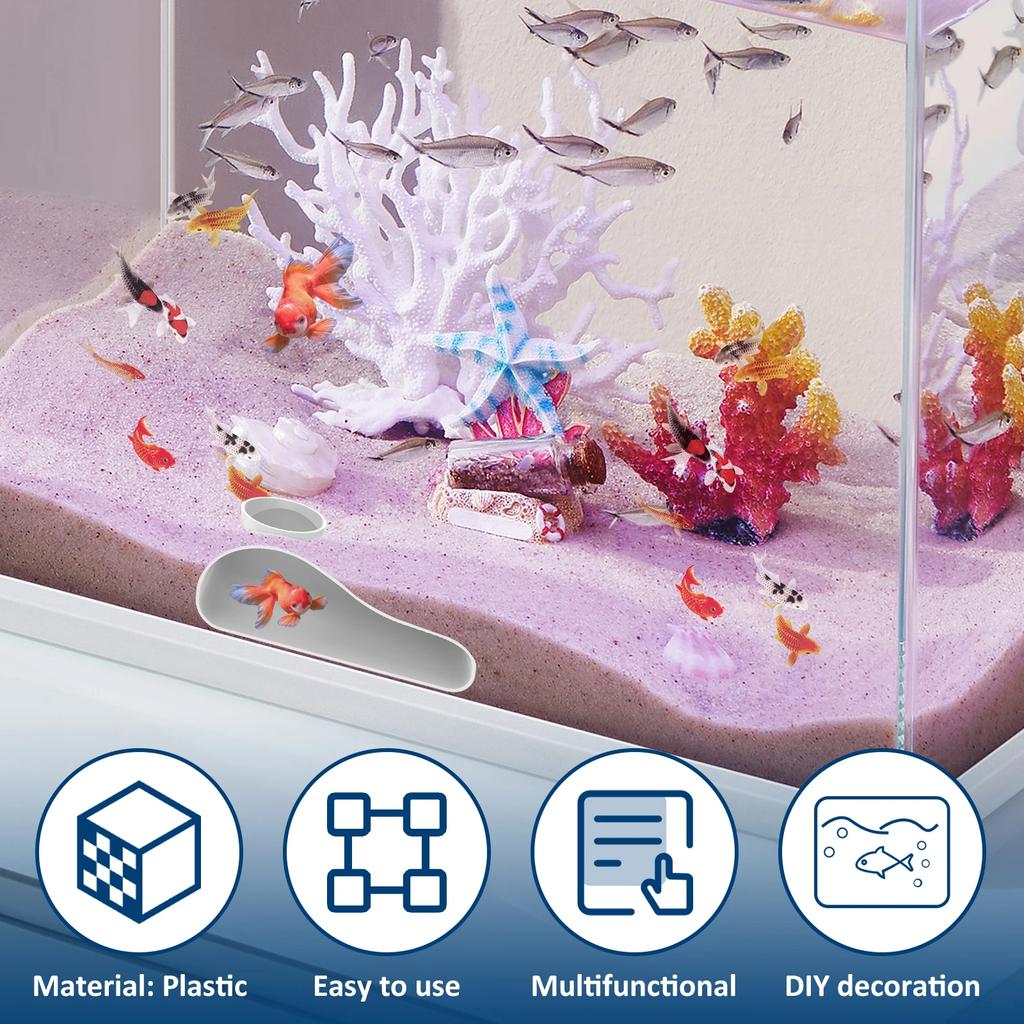 Unique Aquarium Cave Reusable Plastic Aquarium Underground Tunnel Cave with Single Hole Design for Fish Tank Decoration Breeding