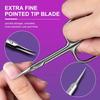 Russian Curved Tip Manicure Cuticle Scissors Professional Stainless Steel Nail Cartilage Scissors Cutter Nail Cuticle Nippers