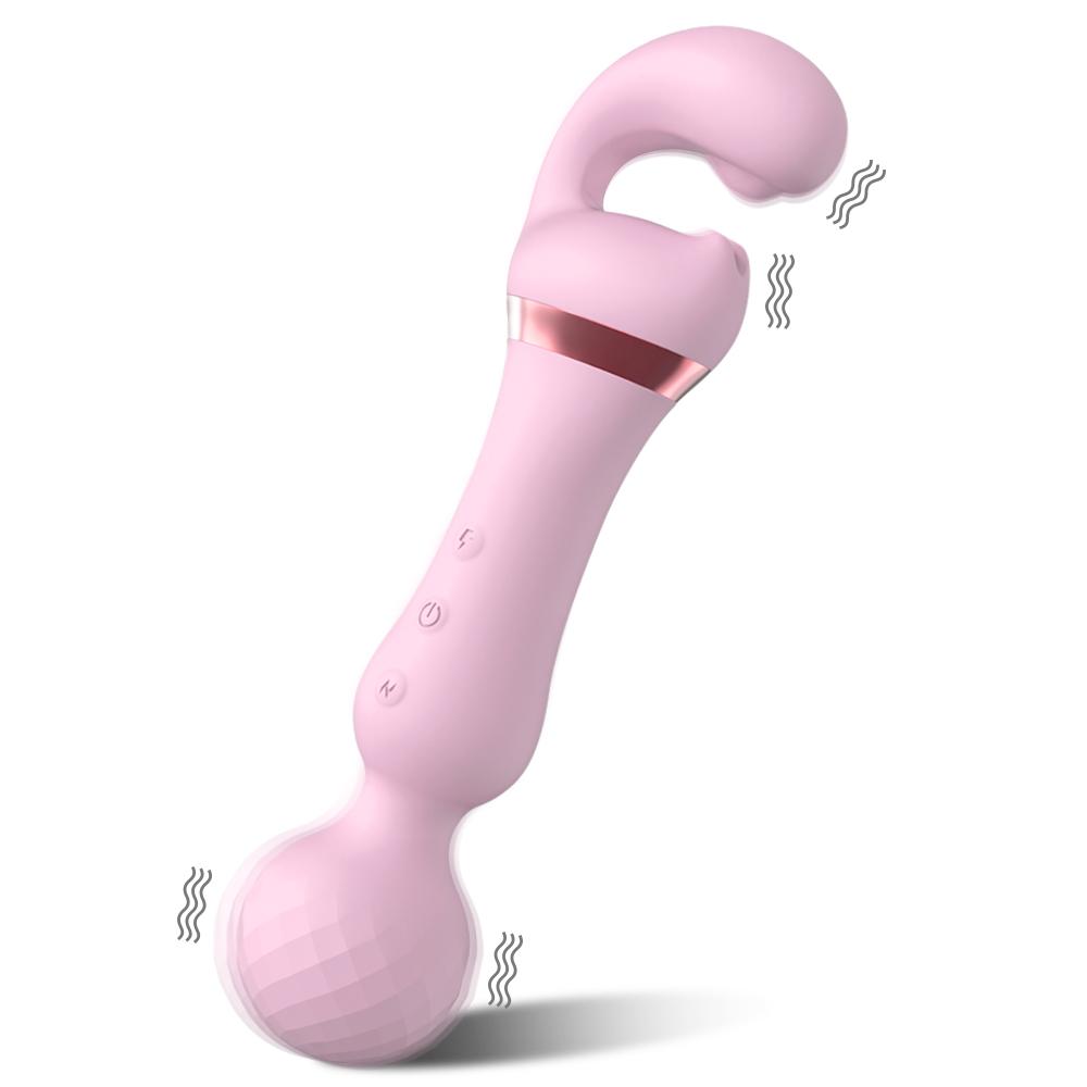 AV Magic Wand Dildo G-Spot Vibrator Female Clit Clitoris Stimulator Vaginal Massager Vibrating Goods Sex Toys for Women Adults