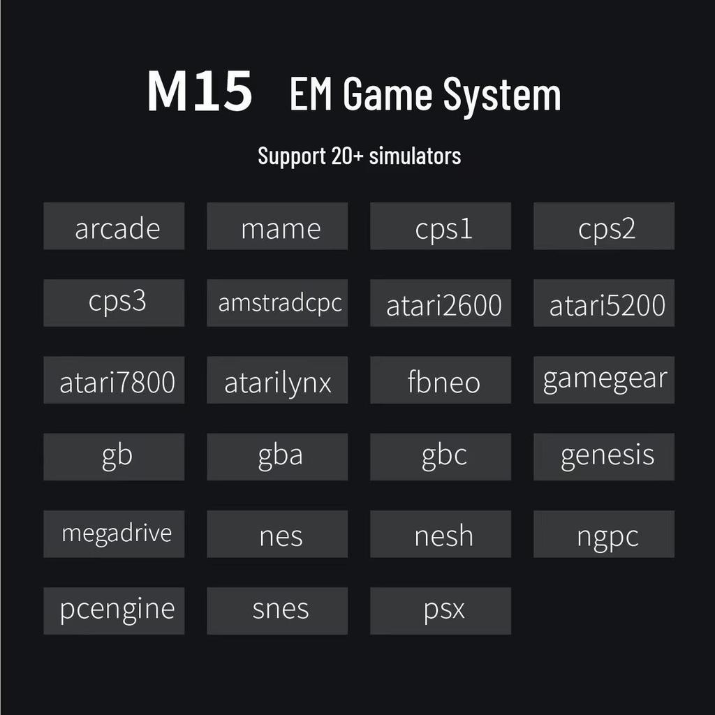 M15 Family Mini 4K HDMI Wireless TV Game Console with U Disk