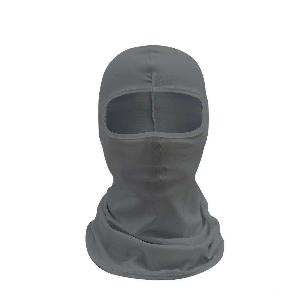 Summer Ice Silk Sunscreen Face Mask: Windproof Dustproof Balaclava for Cycling, Biking, and Outdoor Sports