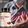 Cápsulas de Arroz de Levedura Vermelha Orgânico CREVIP: Suporte poderoso para os sistemas cardiovascular e imunológico; Não OGM.