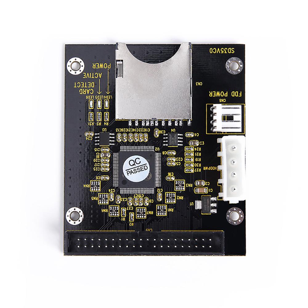 SD Card to IDE 3.5" 40 Pin SD SDHC Card Adapter Converter
