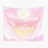 Pink Sky Tapestry Decor Cute Tapestry Pink Sky Cloud Air Backdrop Tapestry Wall Hanging for Home Living Room Bedroom Dorm