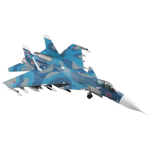 HOBBY MASTER 1/72 Scale Su-33 Flanker D Model, Russian Navy 279th Independent Carrier-Based Fighter Aviation Regiment, 2005, Completed Model