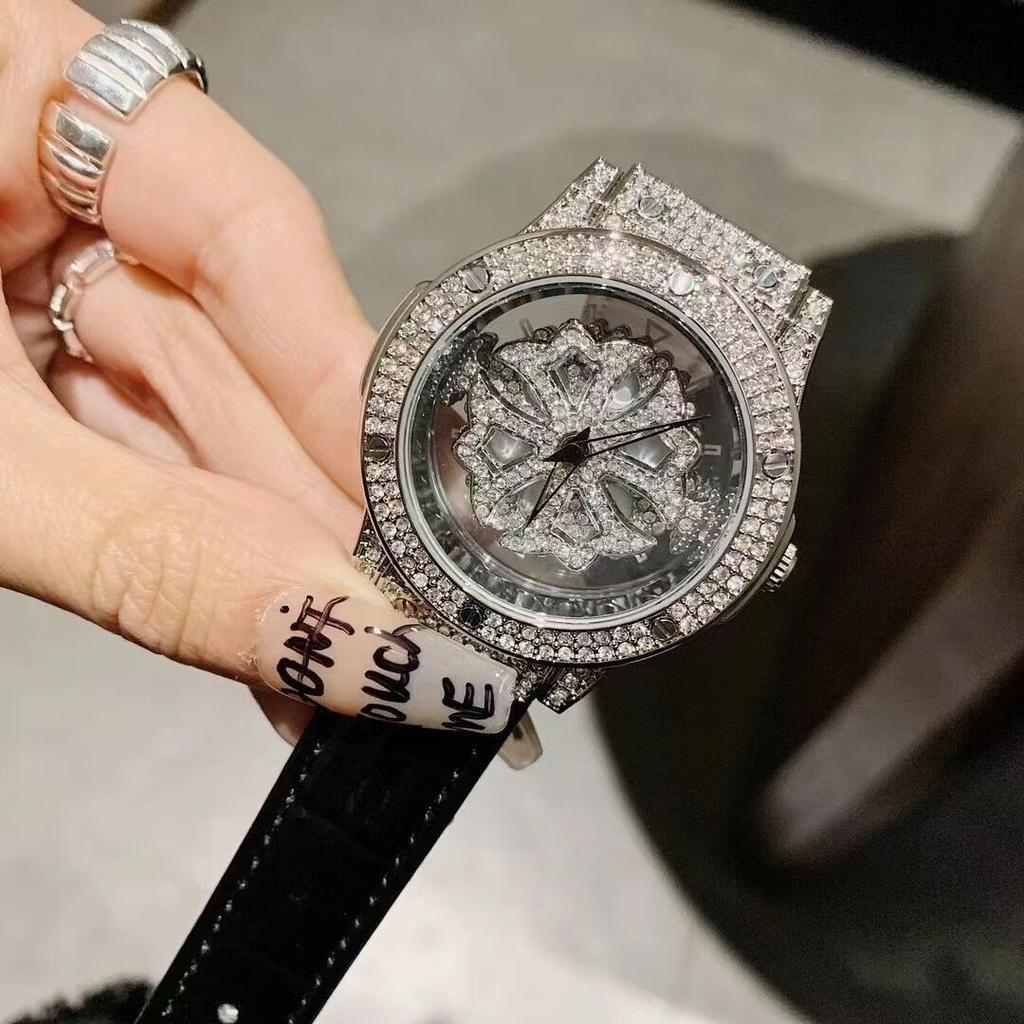 Times Come And Go, Watches Full Of Diamonds, Gypsy Stars, Diamond-Encrusted Personalized Hollow Watches, Women'S Watches