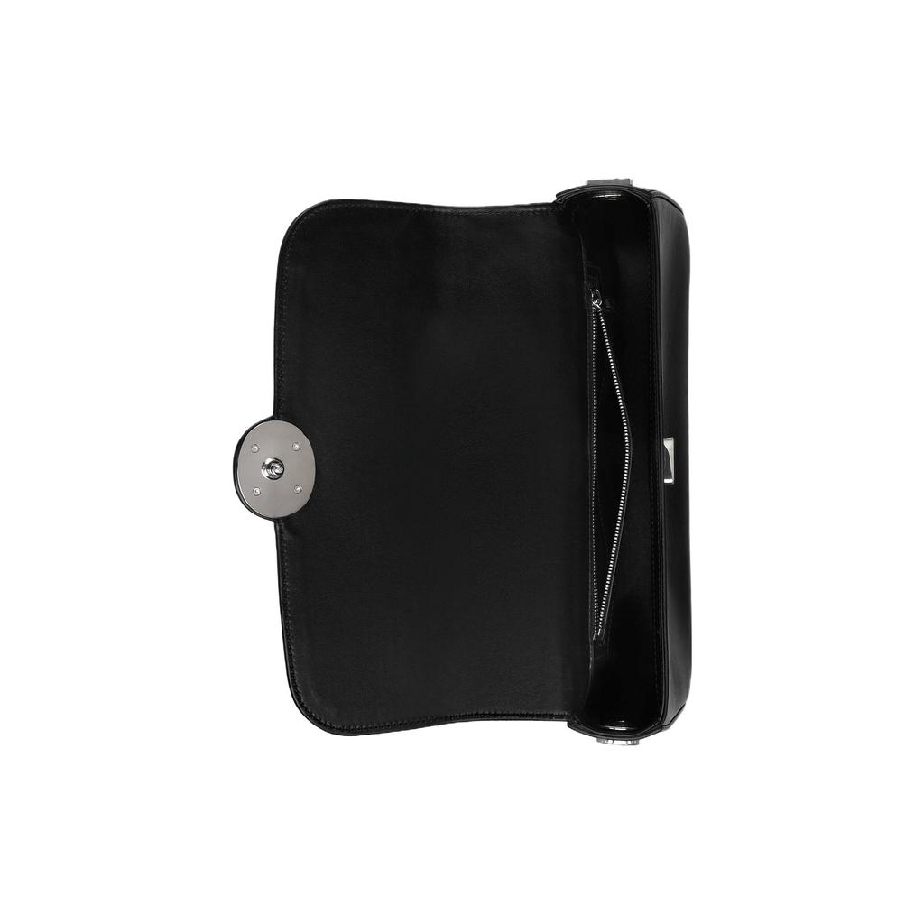 Gucci Petite Double G Logo Adjustable Detachable Shoulder Strap Leather Handbag Women Handbags Black 739721-AABSG-1000