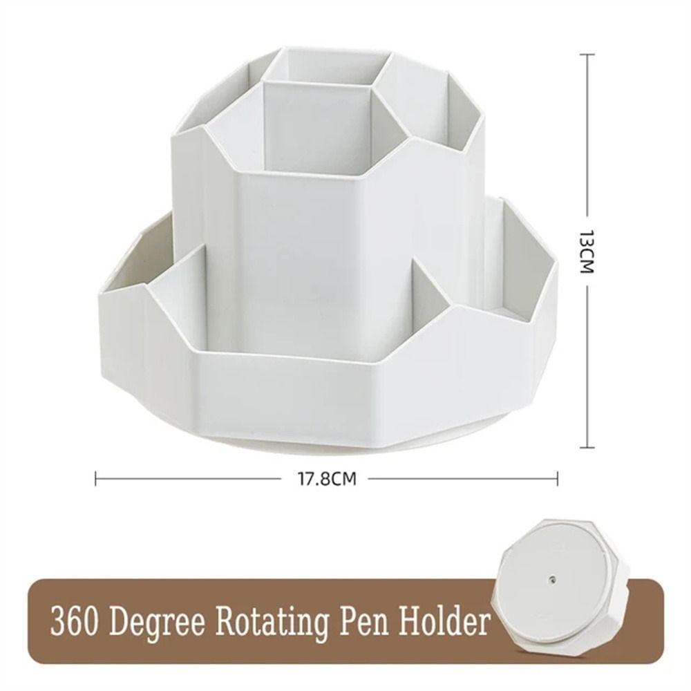 Large Capacity Desktop Pen Holder Multi-Functional Stationery Organizer  School Office