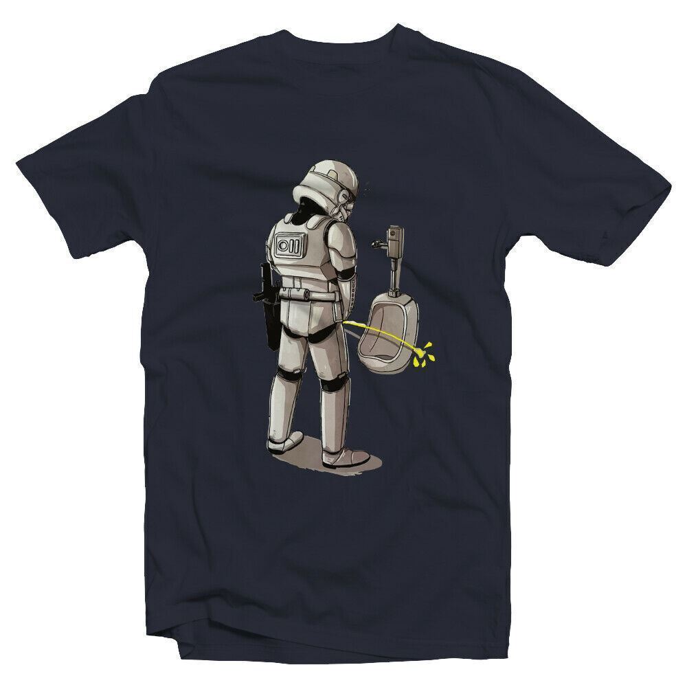Stormtrooper Tshirt Peeing Unisex Kids Star Space Sci Fi Funny Humour S