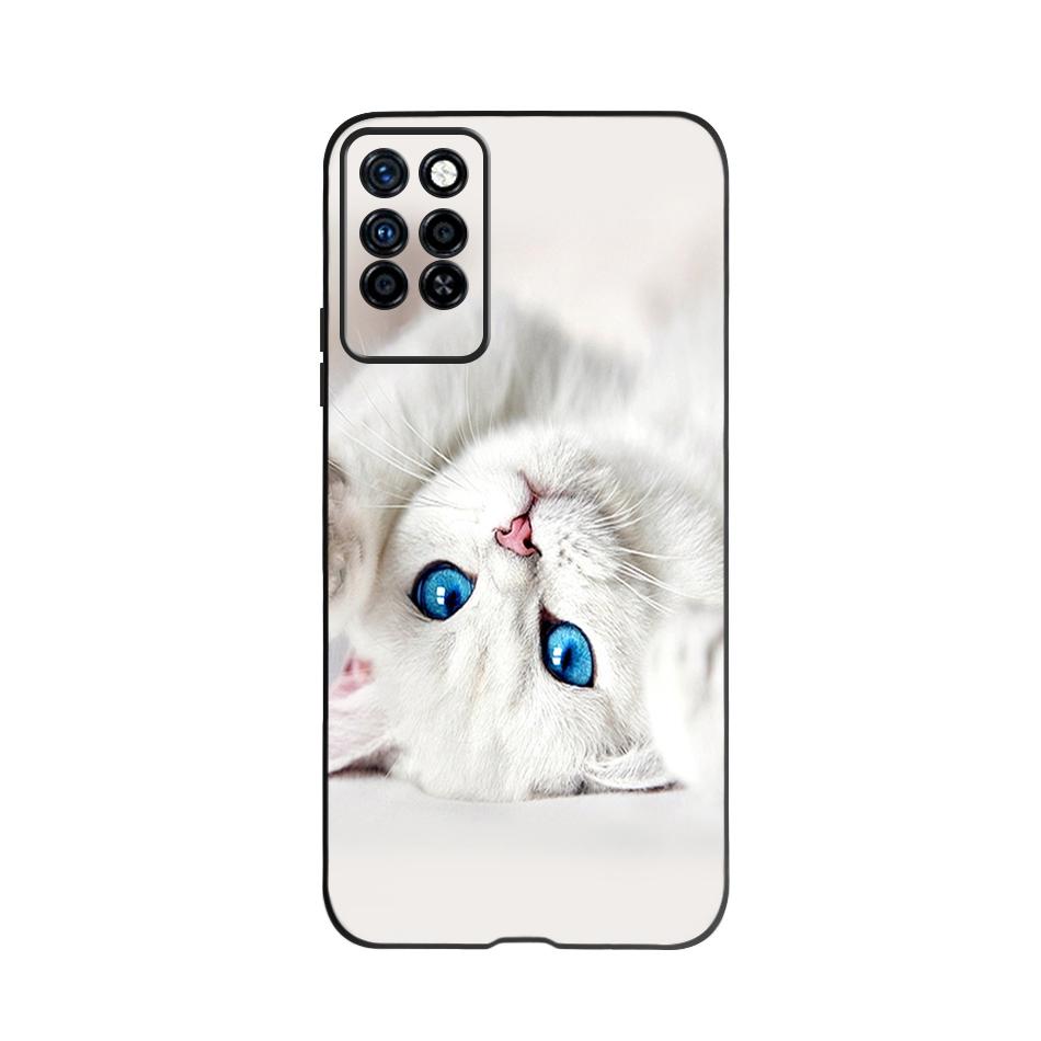 Süße Hülle Für Infinix Note 10 Pro NFC X695C X695 Handyhülle Schwarzes Silikon Weiche Hülle Für Infinix Note 10 Funda Note10 Pro 6.95"