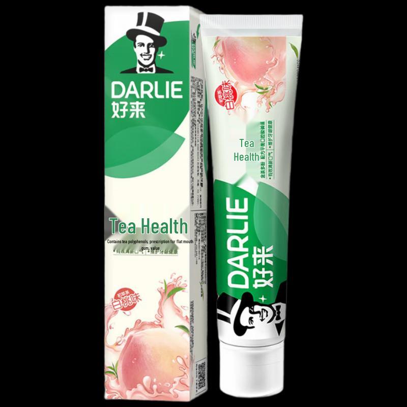 

Darlie Chabei Health First Extract Tea White Peach Toothpaste
