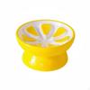 Tilted Cat Food Bowl Reduces Neck Strain Elevated Dish AntiSpill Ceramic Pet for