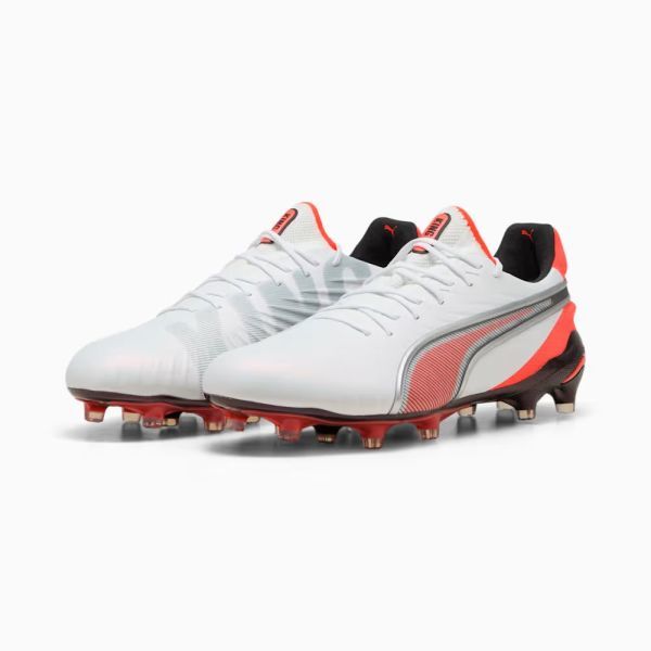 Puma Football Shoes King Ultimate Fg Ag 108821 01 white (01)/260