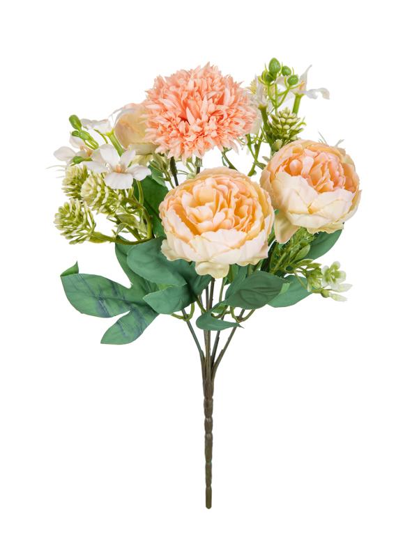 1/3PCS Artificial Flowers Peony Silk Wedding Wreath Home Room Vase Table Decor Bridal Bouquets Festival Outdoor Courtyard Garden