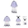 Hazbin Hostel Adam The Exorcist Cosplay Costume With Blue Pajamas For Anime Role Play Fans