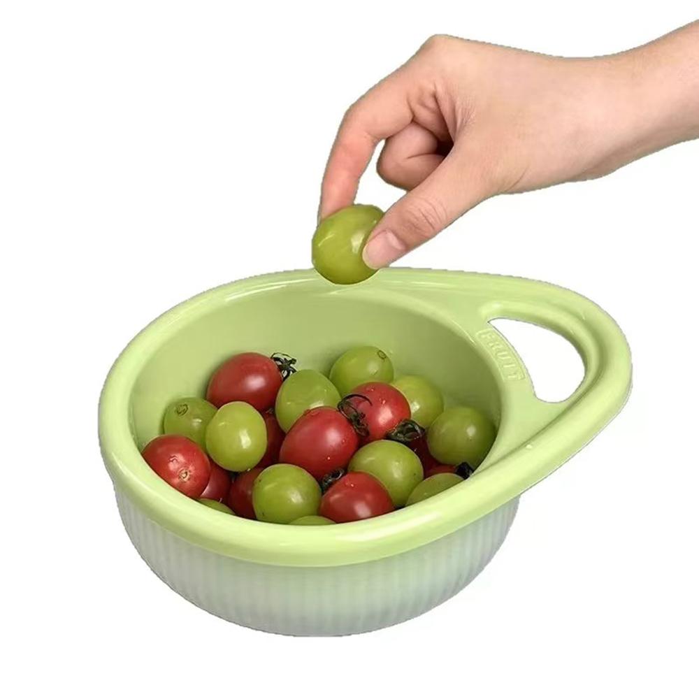 Double-layer Resistant Sink Strainer Leftover Drain Basket Fruit and Vegetable Washing Basket Hanging Drainer Rack Kitchen Accessories Storage Box