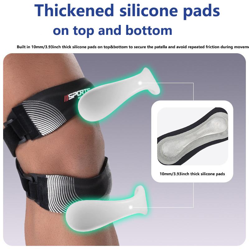 1 Pc Patellar Tendon Support Strap,Knee Brace Adjustable Knee Strap For Running, Arthritis,Jumper,Tennis
