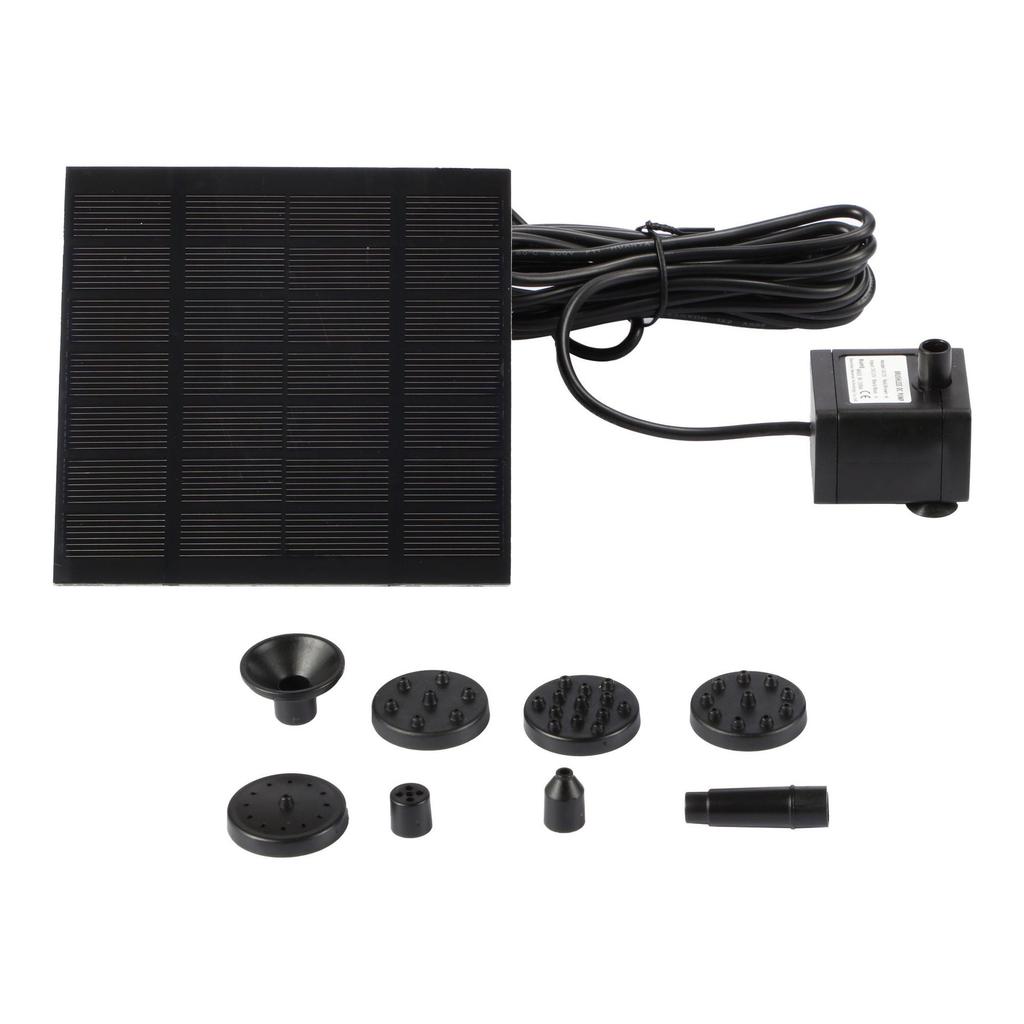 Solarna Fontanna Fontanna Kąpielisko dla Ptaków Fontanna Zewnętrzna Basen Okrągła Pływająca Fontanna Basen Świąteczna Fontanna Światło