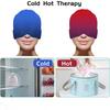 Gel Ice Headache Migraine Relief Hat Cold Compress Therapy Cap Ice Head Wrap Pack Eye Mask For Pressure Relieve Pain Ice Hat