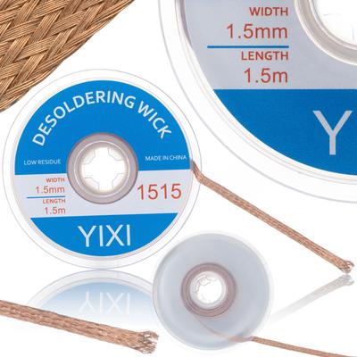 Desoldering Braid 1.5mm X 1.5m – Effective Tin Removal | Copper | Rosin Layer for Component Protection