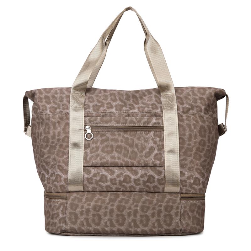 Travel Bag Duffel Bag Leopard Print Large Capacity Fitness Sports Bag