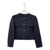 Theory 24 Year Navy NEOTERIC TWILL LS PATCH Jacket Jacket 0 blackUsed