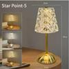 Crystal Retro Bedside Table Lamp - High-End Luxury Night Light for Master Bedrooms