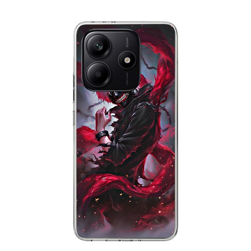 G-Ghoul Tokyo Kaneki Ken Phone Case For Xiaomi Redmi Note 13 14 15 Pro Plus 12S 12 14S 11S 11E 10 10S 11 11T 5G 4G Cover Coque R