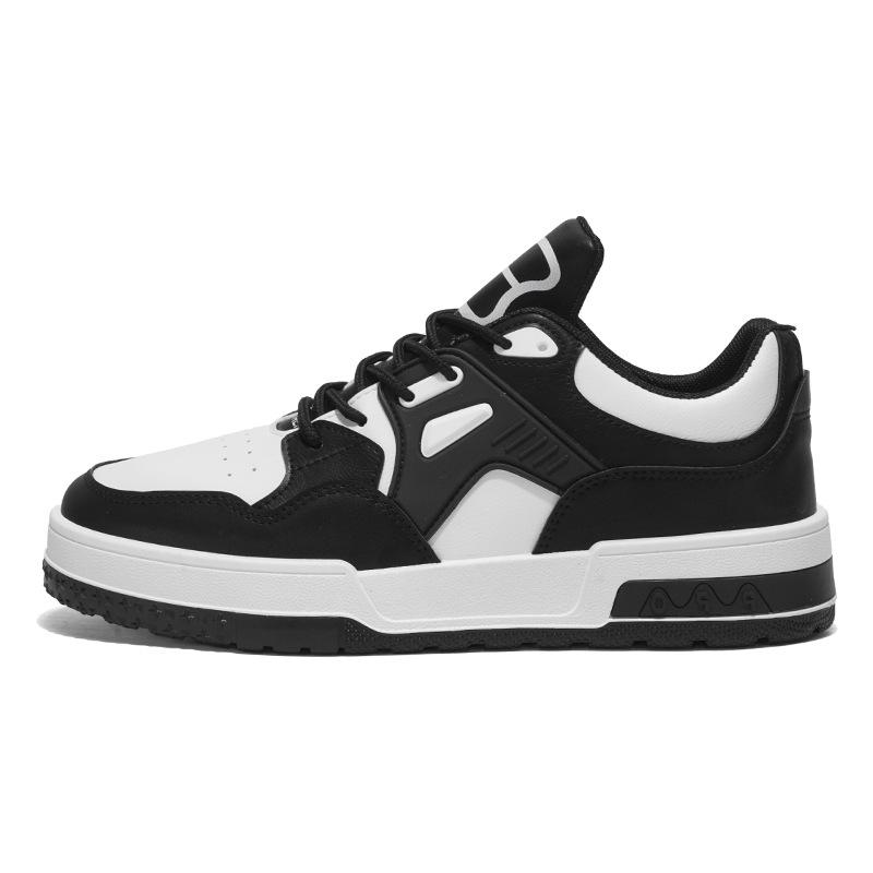 Męskie buty nowe wiosna i lato oddychające studenckie białe buty modne wszechstronne buty sportowe i rekreacyjne niskie modne buty deskorolkowe męskie