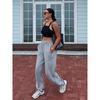 Akiyo Studio Fashion Style Loose Sweatpants Elastic High Waist Terry Casual Pants Trendy Girls