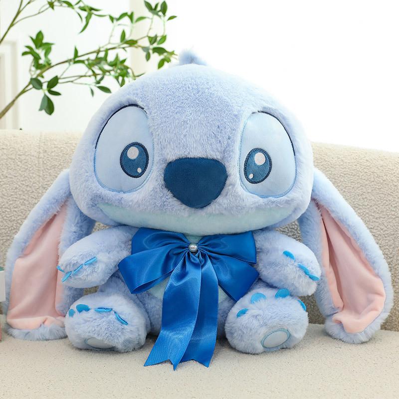 

Stitch Stuffed Toy Cute Blue Alien Monster Bow Tie Stitch Stitch Stuffed Doll Couple Blue,23cm