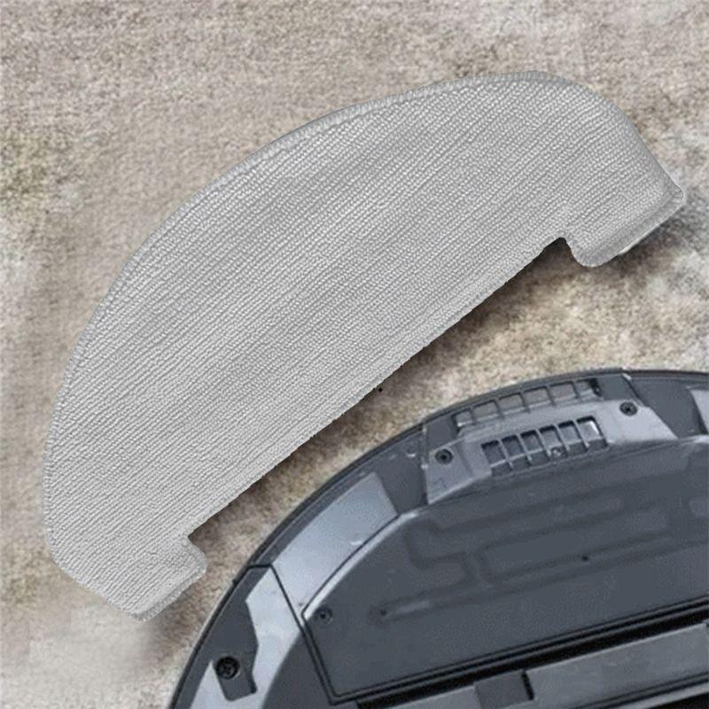 AEE4-Mop Holder With Mop Pad For Laresar L6 Pro/ AIRROBO T10 Robot Vacuum Cleaner Accessories Replacement Parts