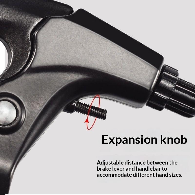 1Pairs Aluminum Alloy Bicycle Brake Handle Fit 22.2Mm Handlebars Ultralight Cycling Brake Levers V-Brake Universal