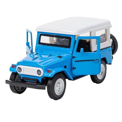 1/32 Toyota Off-road FJ45 Modelo de Carro Brinquedo Infantil Enfeites Puxar para Trás Modelo de Carro Brinquedos