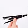 Reusable Eyebrow Caliper Three-Point Positioning Eyebrow Balance Measuring Tool  Makeup Tools