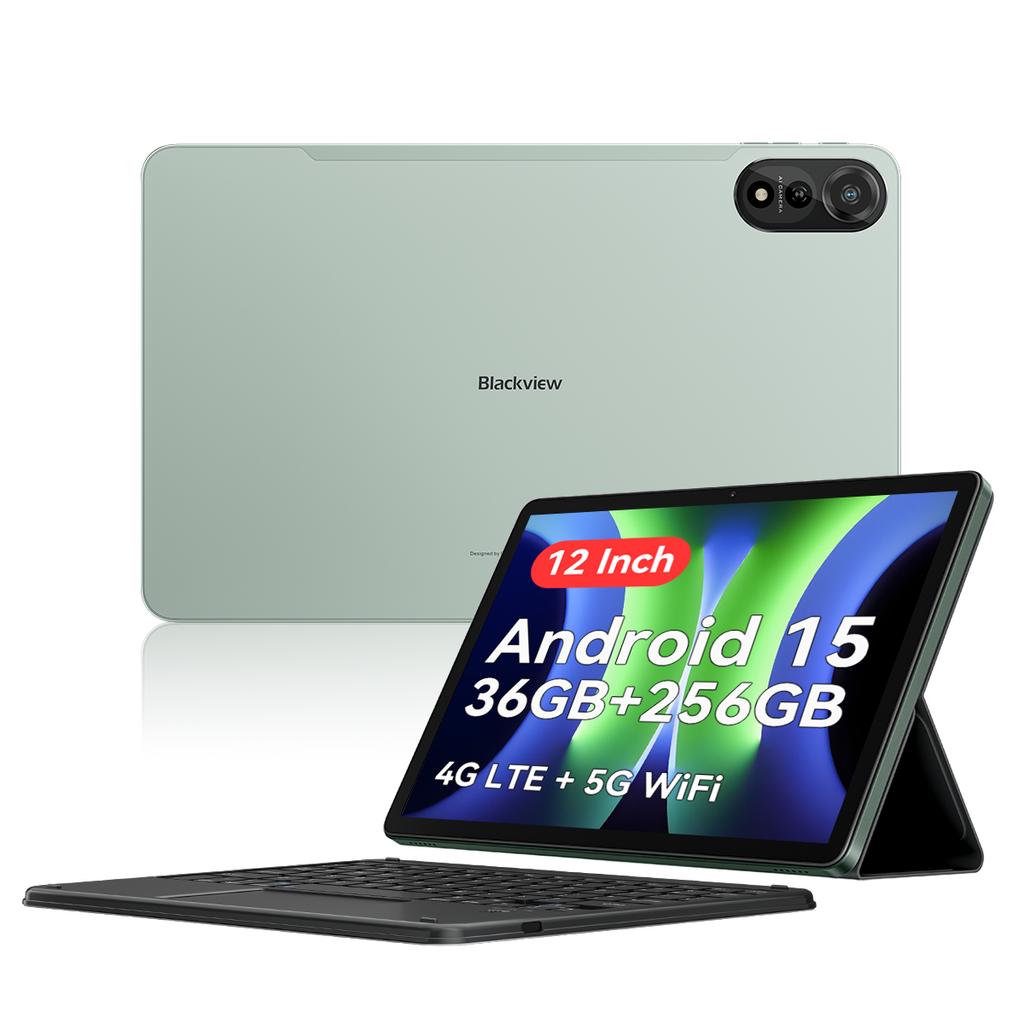 Blackview Mega 2 Android 15 4G Tablet 12-inch 36GB 256GB