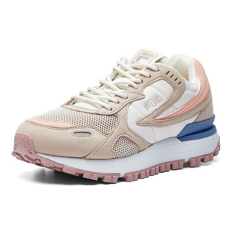 FILA Zagato Mesh Fabric Synthetic Leather Nylon Retro Versatile Shock Absorbing Wear Resistant Breathable Low Top Casual Shoes F12W031123FSM