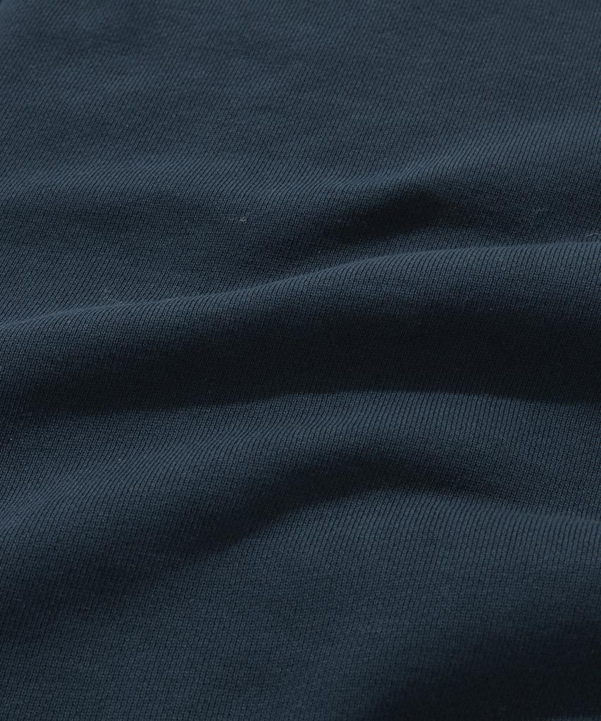COVERNAT Damaged Half Zip Sweatshirt Navy