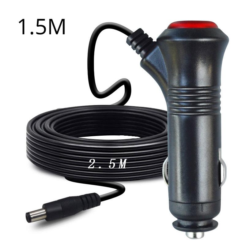 

12V 24V автомобільний прикурювач гніздо розгалужувач штекер роз єм живлення вимикач універсальний зарядний пристрій адаптер живлення