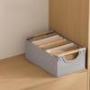 Foldable Clothes Storage Box Stackable Closet Storage Container  Wardrobe