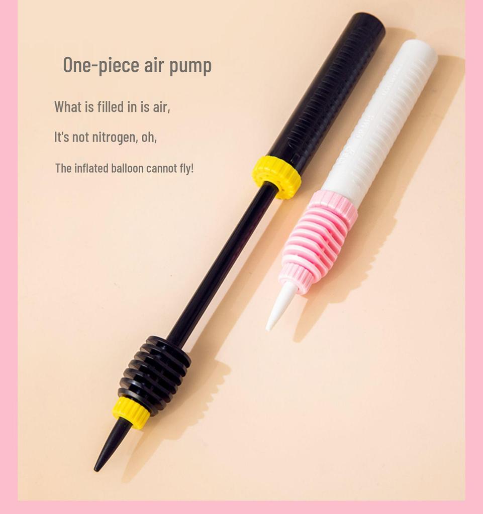 Manual Inflatable Latex Balloon Pump | Portable Push-Pull Air Inflator for Long Balloons