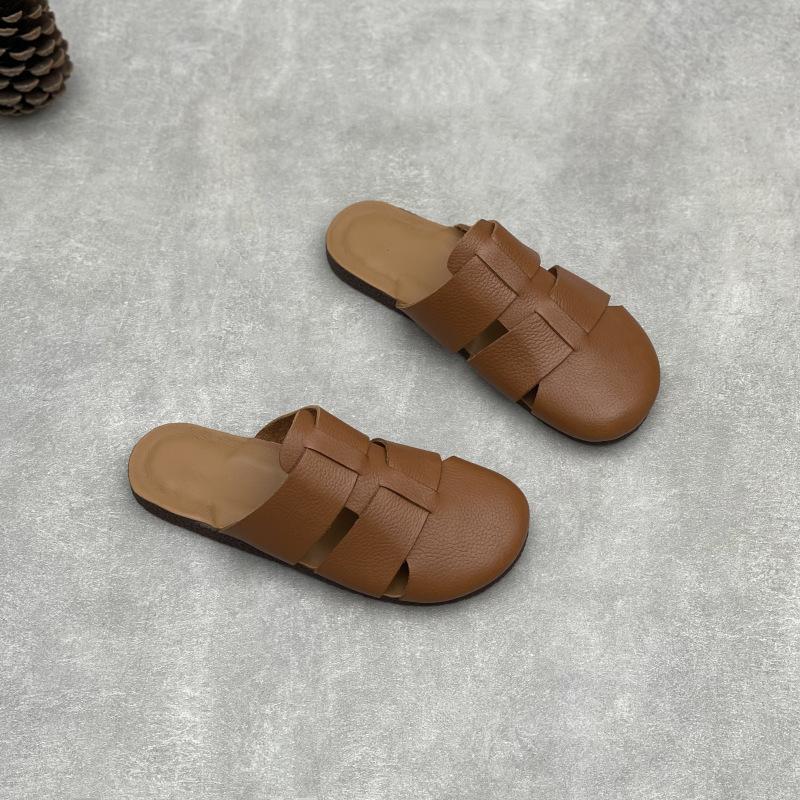 Baotou Semi-slipper Summer New Style Casual Soft Shoes