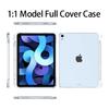 Silikon Stoßfest Transparentes TPU Case Für iPad Pro11 M4 2024 ipad10 9 8 7 Case pro12.9 Tablet Rückseite Für Air 5 4 3 pro13