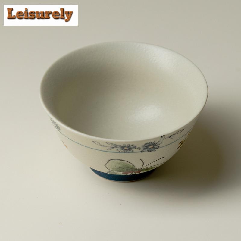 2 Stück/Los Schmetterlingsorchidee Teetasse Boutique Teeschale Einzelne Tassen Teeverkostung Meditationsbecher Chazhan Meistertassen Teegeschirr Handwerk 65ml