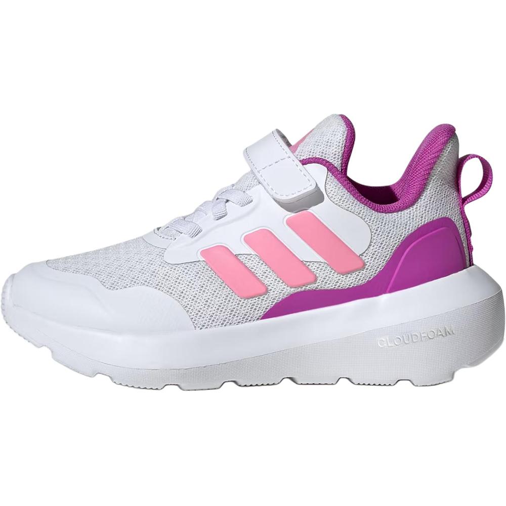 Adidas FortaRun 3 C White Bliss Pink Kids Sneakers Cloud-White Flash-Pink JI2191