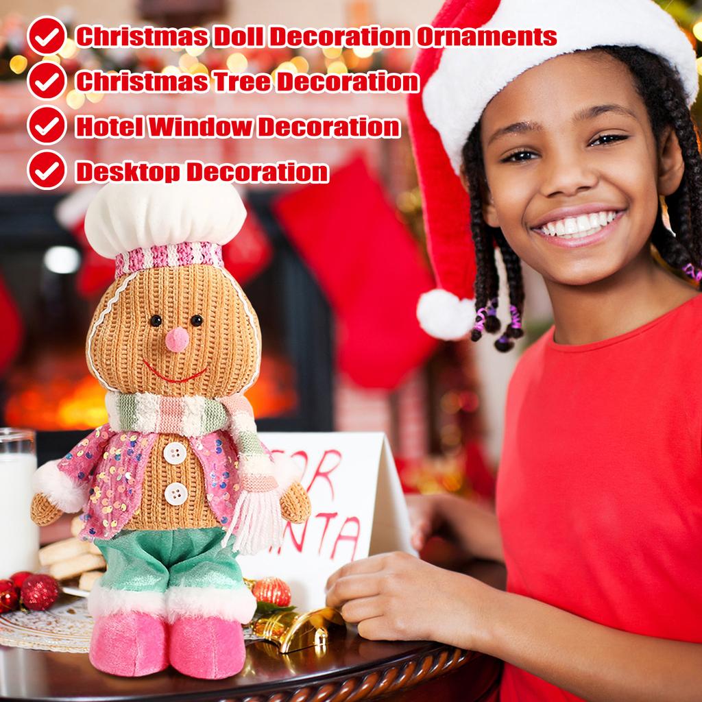 Christmas Doll Decoration Ornaments Christmas Tree Decoration Hotel Window Decoration Desktop Decoration